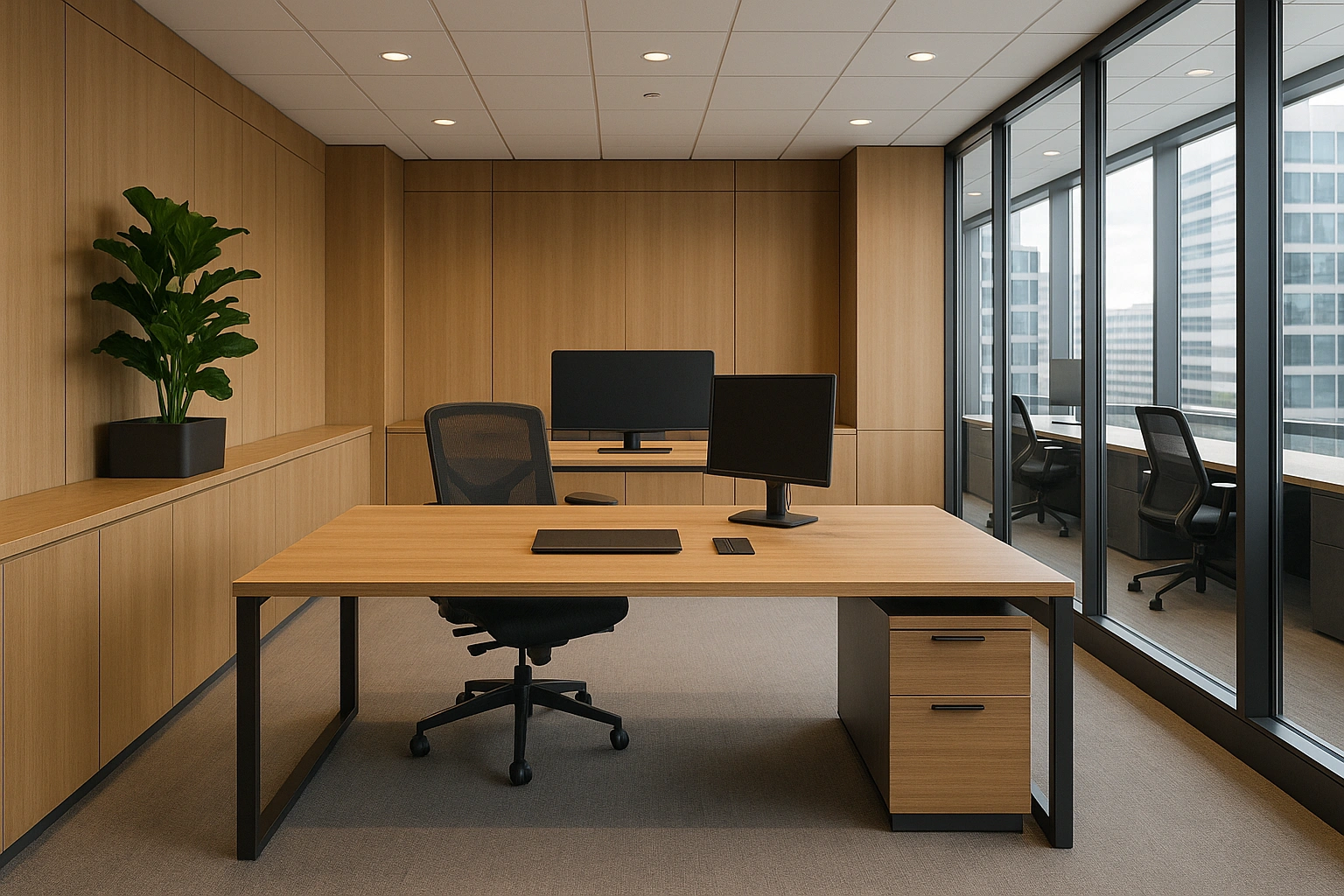 Antalya ofis ve mağaza dekorasyonu - kurumsal tadilat